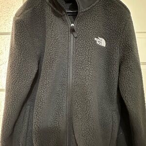The North Face Charcoal Fleece Jacket